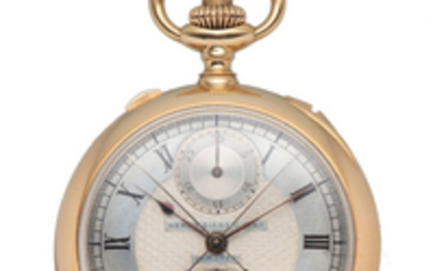 C.H. MEYLAN FOR BIRKS & SONS, POCKET WATCH, MINUTE REPEATER, PINK GOLD