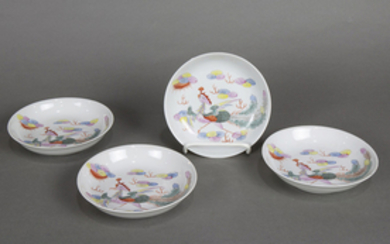 Chinese Porcelain Plates, Phoenix