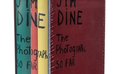 DINE, Jim. Jim Dine: The Photographs, So Far.