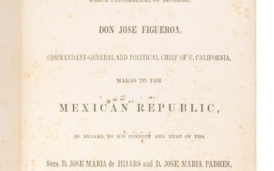Don Jose Figueroa The Manifesto 1855