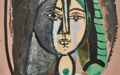 FEMME AU TABLIER, Pablo Picasso