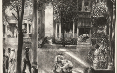 George Bellows (American, 1882-1925) Sixteen East Gay Street