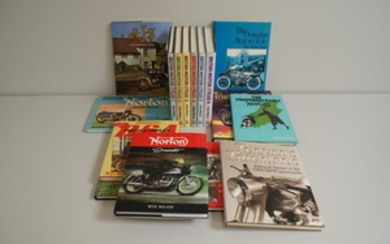 A good quantity of Triumph and other British marque motorcycling books