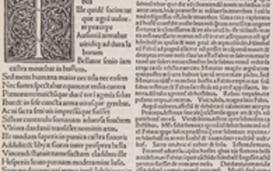 Incunaboli - Silius Italicus PUNICA. COMM: PETRUS MARSUS, 1492