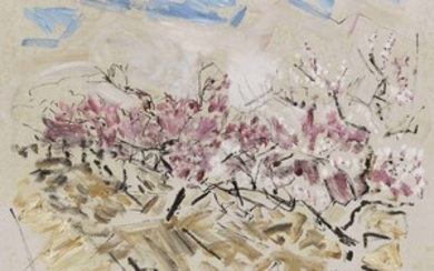 John Marin (1870-1953), Peach Trees in Blossom, Saddle River District, New Jersey No. 1