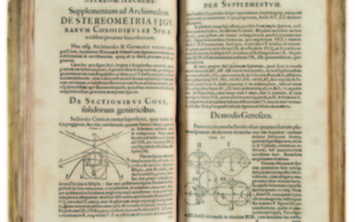 KEPLER, Johannes (1571-1630). Nova stereometria doliorum vinariorum. Linz: Johannes Planck, 1615.