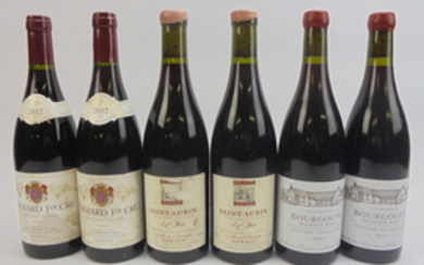 Mixed Lot Burgundy 2008/2011/2012