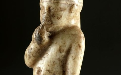 Romano-Egyptian Alabaster Statue - Harpokrates
