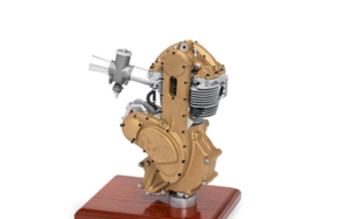 A Scratch built scale model of a 1963 Matchless G50 500cc engine by Moto Miniatures, Offered for sale on behalf of the Joan Seeley Pain Relief Memorial Trust