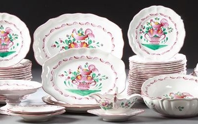Seventy-Two Piece Set of French Provincial Dinnerware