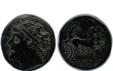 Sicile. Syracuse. Hieron II (275 215). Bronze, c…