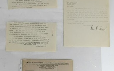 Womens Suffragette Party, Letters, Early 20th C.