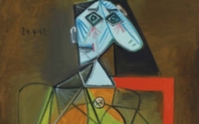 Pablo Picasso (1881-1973), Femme dans un fauteuil (Dora Maar)