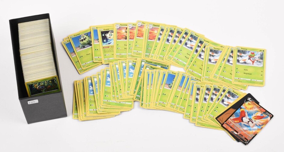 250+ Pokemon Cards.