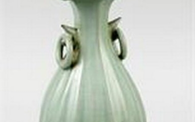 Vase with celadon glaze, China, 19/20th Century, after