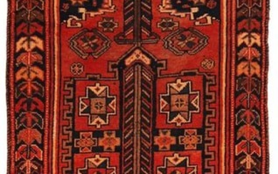 4 x 12 Persian Kurdistan Tribal Runner Rug Handmade Wool Carpet