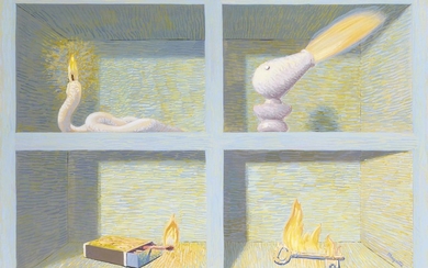 René Magritte (1898-1967), Les vases communicants (Communicating vessels)
