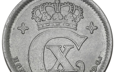 5 øre 1919 HCN, H 15B - error coin where obverse and...