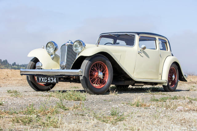 1934 SS1 16hp Fixed-Head CoupéChassis no. 248162