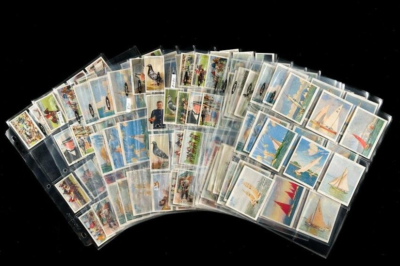 6 Full and Partial Sets Racing Cigarette Cards