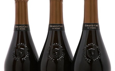 6 bts. Champagne Brut Grand Cru Blanc de Blancs “Les Chetillons”, Pierre...