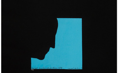 Marcel Duchamp (1887-1968), Self Portrait in Profile (1959)
