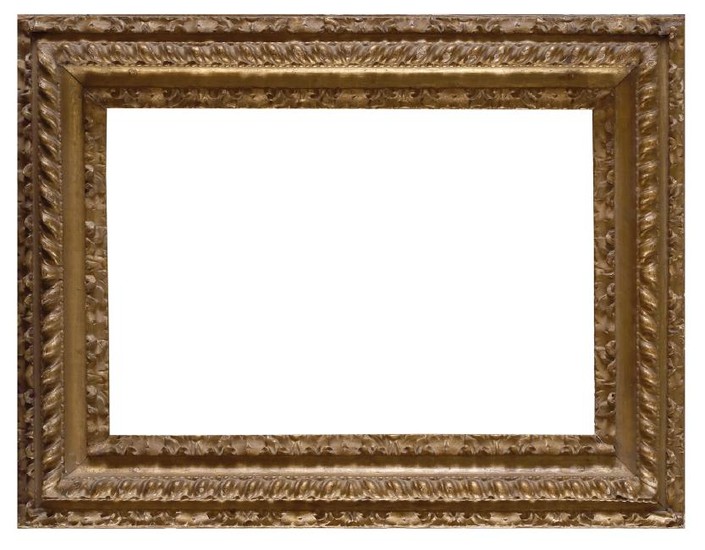 FRAME, ROME, SECOND HALF OF 18th CENTURY Golden wooden