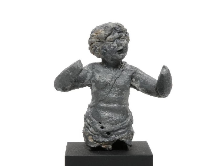 Roman Lead Figure of an Eros