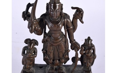 A 17th/18th Century Bronze of Shiva in Uirbhadra (Warrior Fo...
