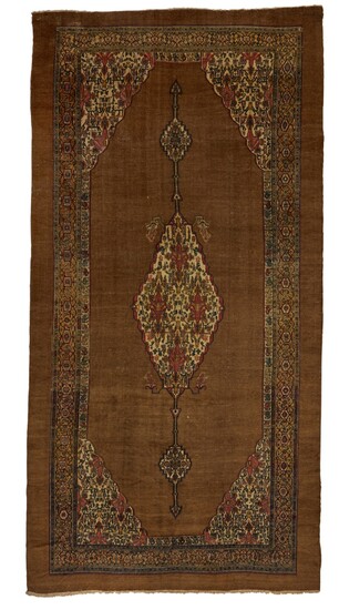 A Bidjar long rug, West Persia, circa 1900