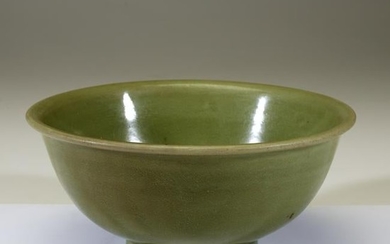 A Chinese Longquan celadon bowl, Ming dynasty