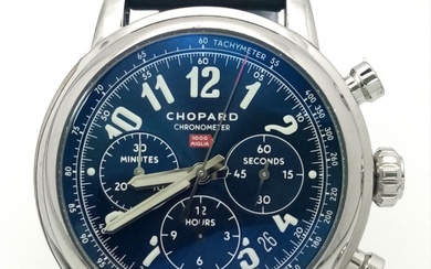 A Chopard Limited Edition Chronometer Gents Watch. Black rubber...