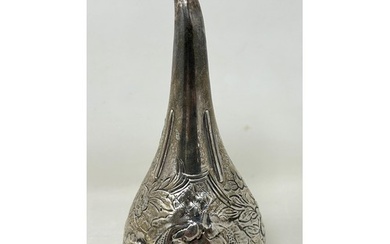 A George III silver wine funnel, London 1818, 3.7 ozt