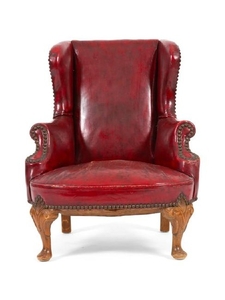 A Georgian Style Child's Wing Chair