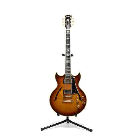 A Gibson Johnny A Signature model electric guitar