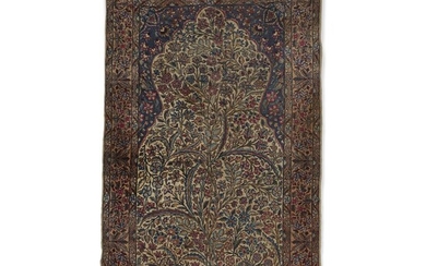 A Kerman prayer rug Southeast Persia, mid 20th century...