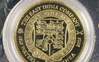 A LONDON MINT GOLD PROOF COIN, "THE 2015 EAST INDIA