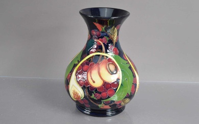 A Moorcroft Pottery "Queen's Choice" vase dated 2000