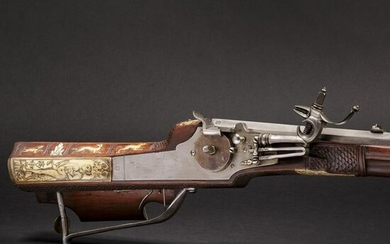 A South German wheellock rifle from the armoury of the