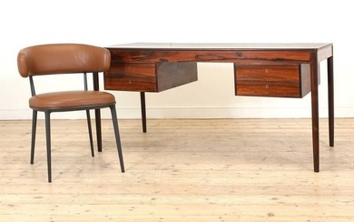§ A Swedish rosewood desk
