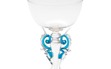 A façon de Venise winged wine glass, 17th century