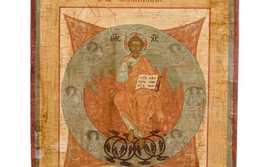 A rare icon showing Christ Emanuel, modern