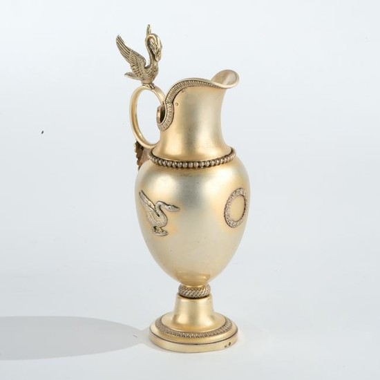 A silver gilt spout, Paris, Empire period