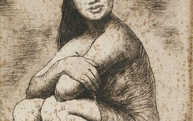ANTONIO GARCÃA LLAMAS (1912 / 1999) "Filipina woman"