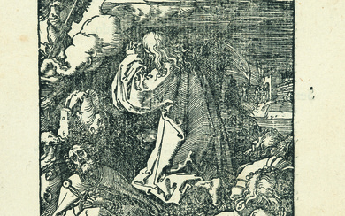 Albrecht Dürer (1471 - Nürnberg - 1528) – Christ on the Mount of Olives