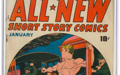 All New Comics #1 (Family Comics/Harvey Publications, 1943) CGC...