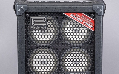 Amplificateur Roland, Amplificateur pour guitare basse, Micro Cub Bass RX, comme neuf, hauteur 30 x...