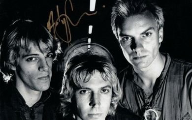 Andy Summers Signed Autographed 11x14 Photo The Police Group Shot JSA
