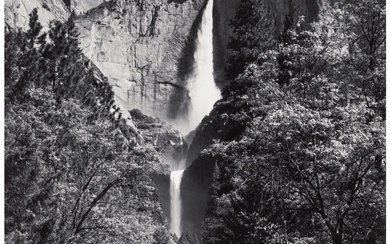 Ansel Adams (1902-1984), Yosemite falls (1950)
