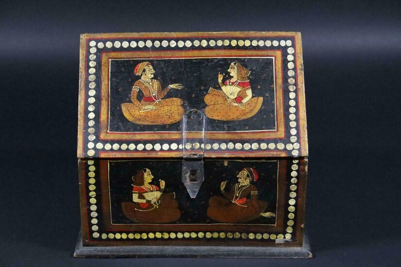 Antique Indian Wood Box